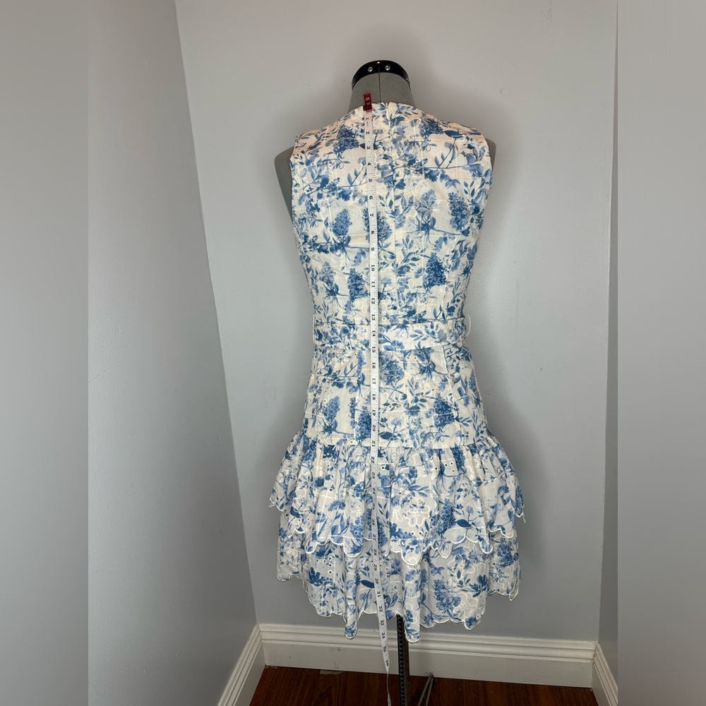En Saison Embroidered Ruffled Dress - Picture 2 of 10